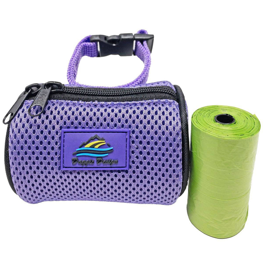 Doggie Design, Inc Paisley Purple American River Poop Bag Holder