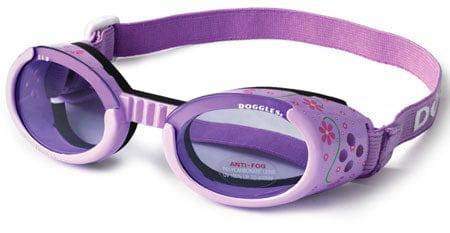 Doggles XS Lilac Doggles ILS with Flowers