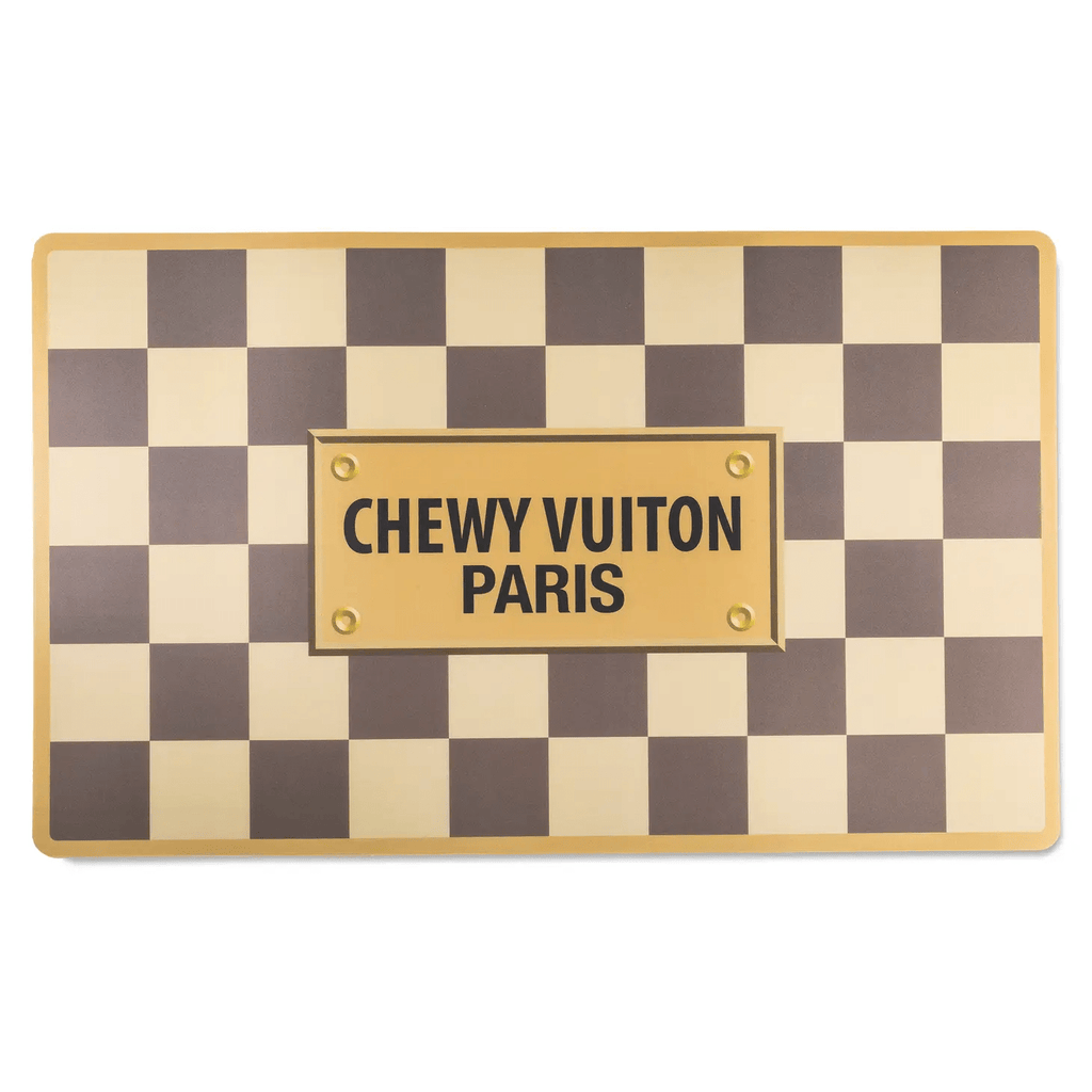 Haute Diggity Dog Checker Chewy Vuiton Placemat