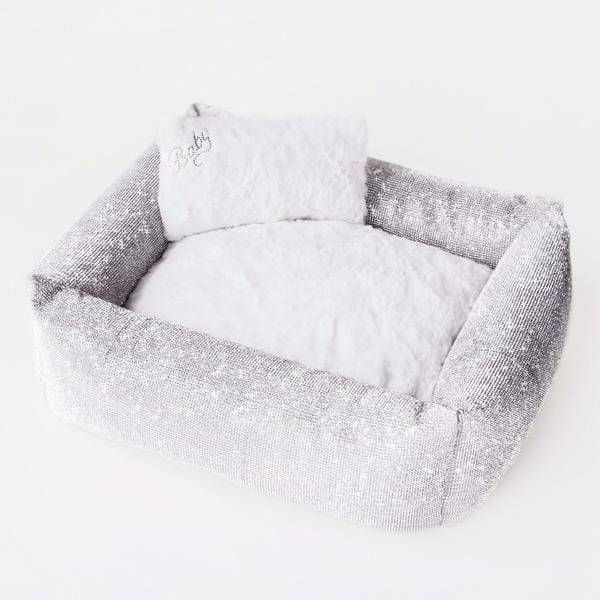 Hello Doggie S Imperial Crystal Dog Bed: Clear Crystal