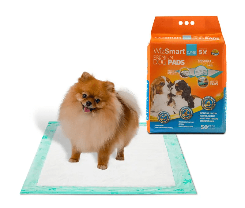 WizSmart by Petix All-Day Dry Dog Pads - Super 50 Pack