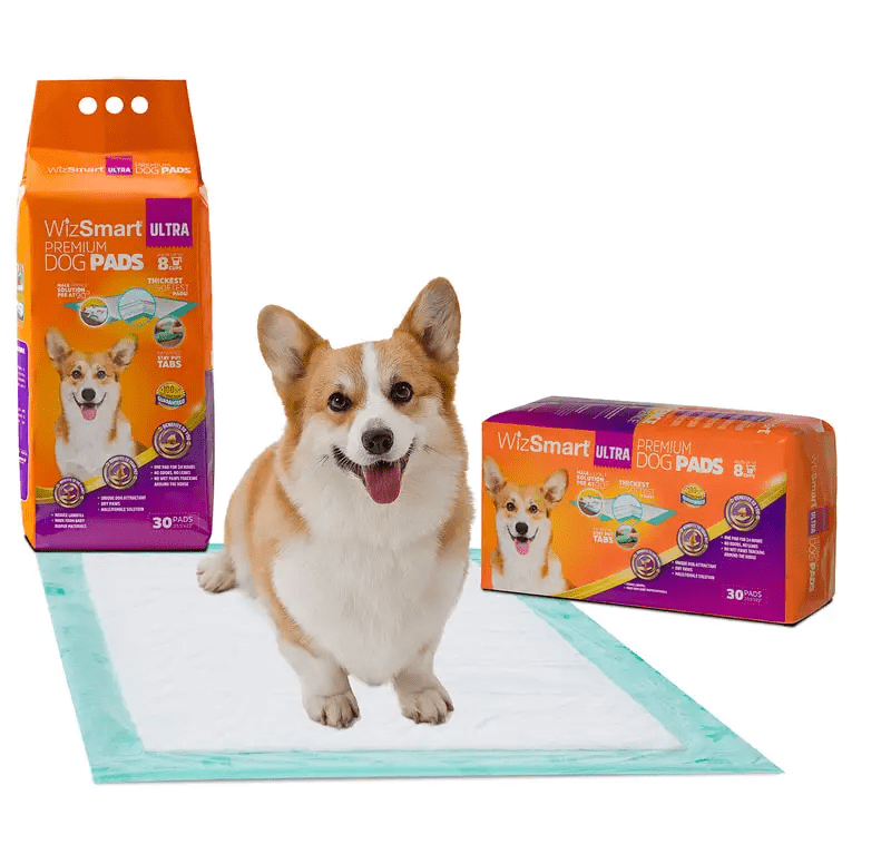 WizSmart by Petix All-Day Dry Dog Pads - Ultra 30 Pack