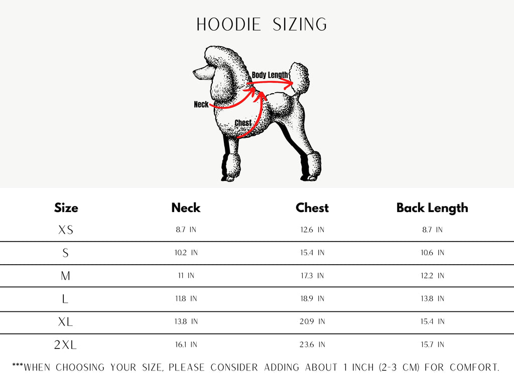 Barclaire LLC Dog Hoodie Barc for Barclaire Hoodie