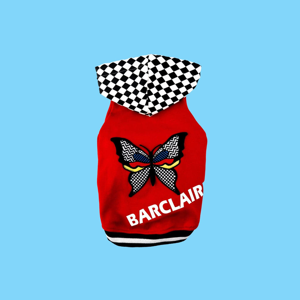 Barclaire LLC XS Check Butterfly Hoodie