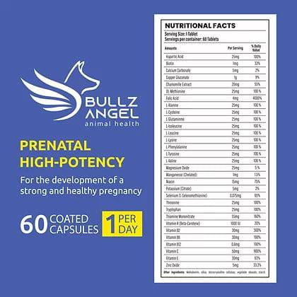 Bullz Angel Animal Health Prenatal High-Potency