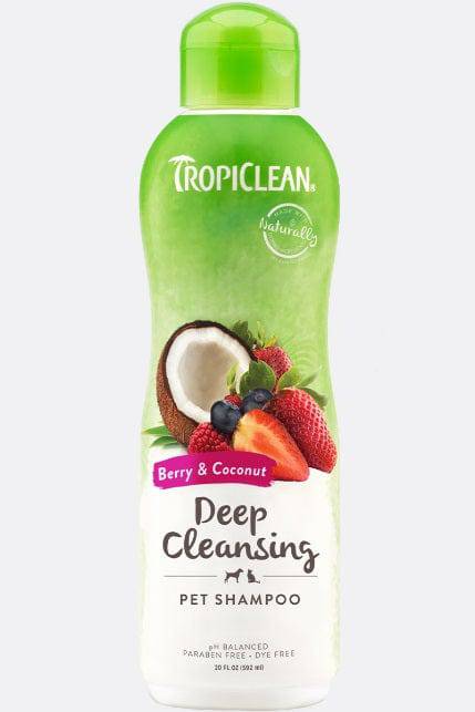 CatalogDog Deep Cleansing Berry & Coconut Tropiclean Shampoo 20oz