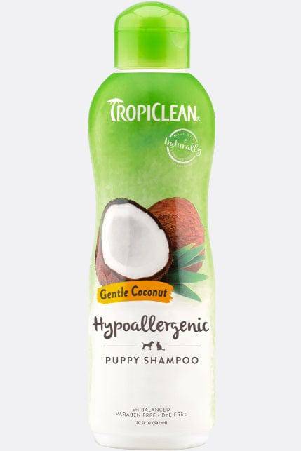CatalogDog Hypo-Allergenic Puppy Gentle Coconut Tropiclean Shampoo 20oz