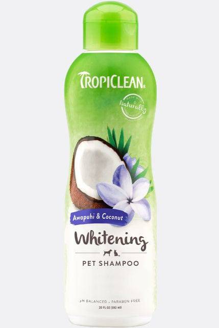 CatalogDog Whitening Awapuhi & Coconut Tropiclean Shampoo 20oz