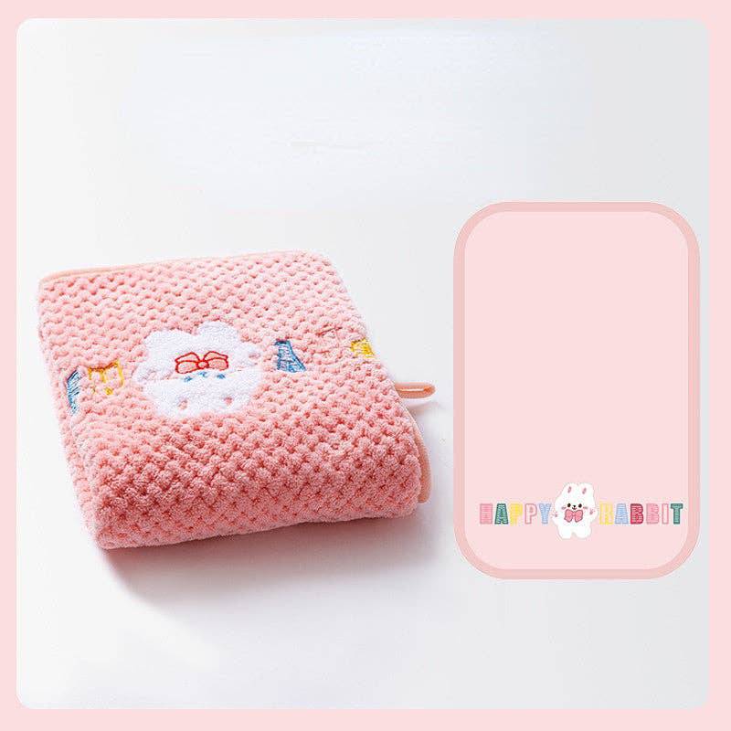 Cheerhunting Pink / M Ruffle - Pet Grooming Towel