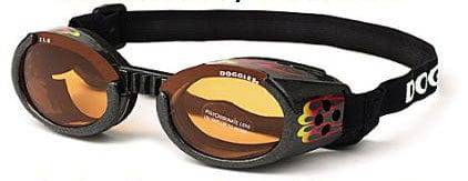 Doggles XS Doggles ILS with Racing Flames Frame / Orange Lens