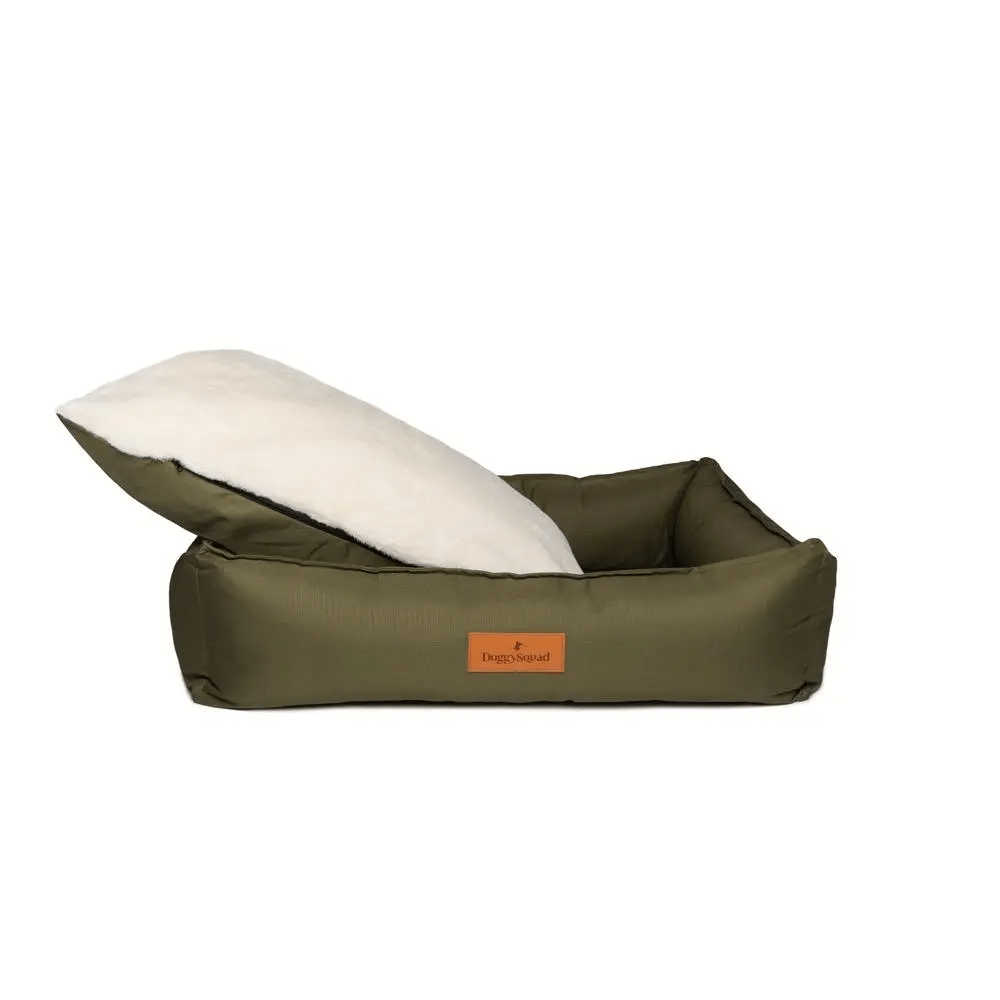 DoggySquad Olive / S Sweet Dreams Luxury Dog Bed