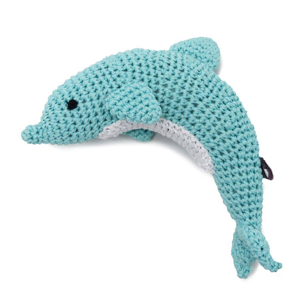 Dogo Pet Fashions PAWer Squeaky Toy - Dolphin