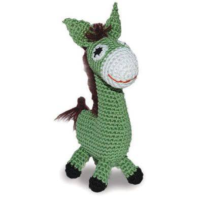 Dogo Pet Fashions PAWer Squeaky Toy - Donkey