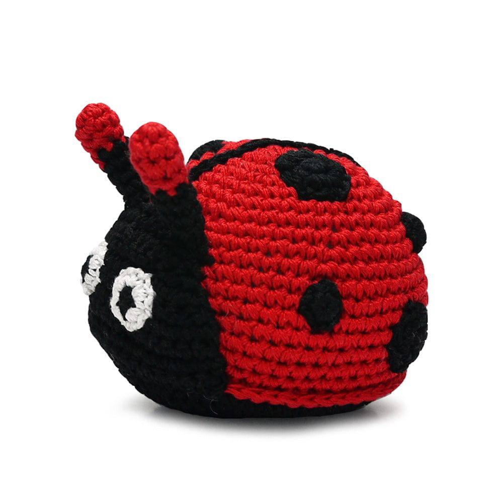 Dogo Pet Fashions PAWer Squeaky Toy - Ladybug