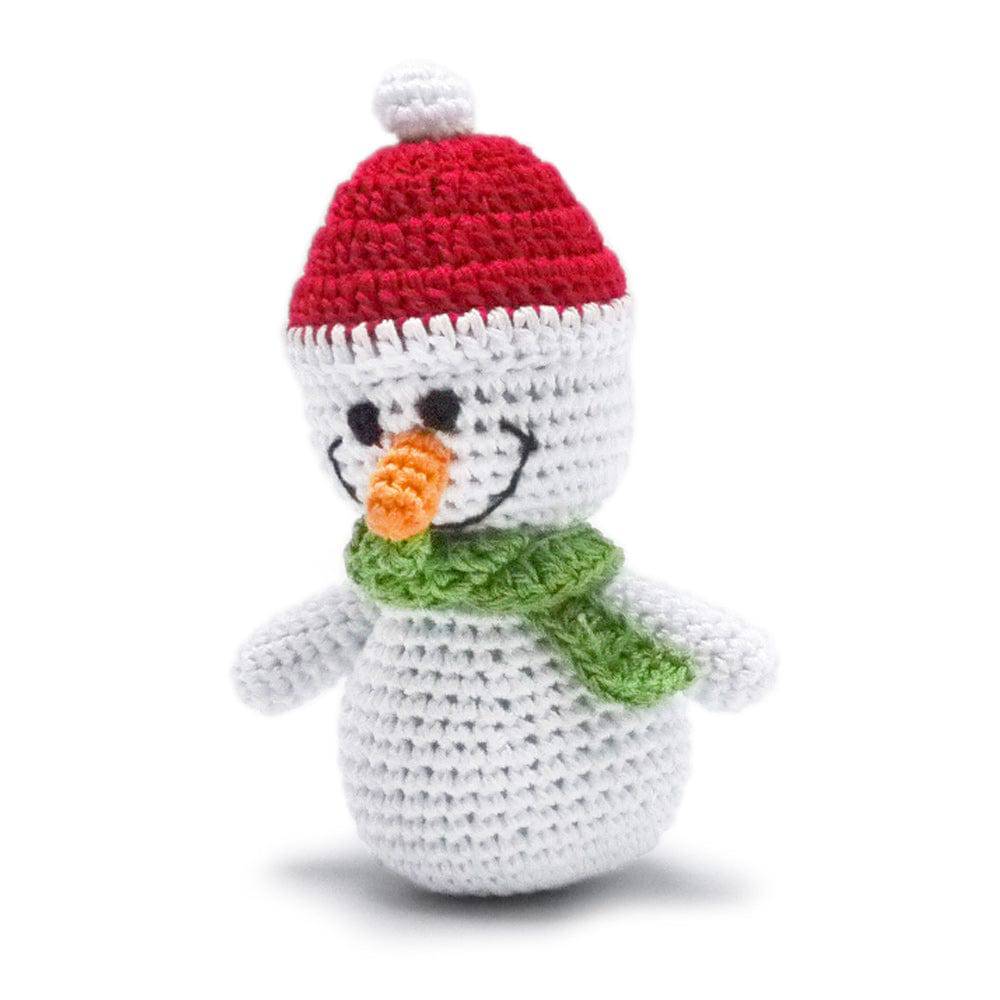 Dogo Pet Fashions PAWer Squeaky Toy - Snowman Doll