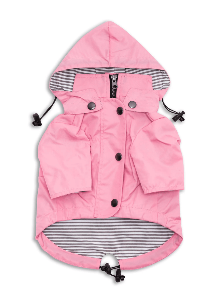 Ellie Dog Wear XXS Light Pink Raincoat