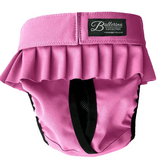 Finnero XXS BALLERINA Dog Heat Pants pink