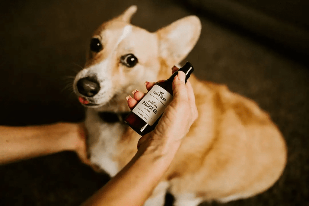 Fox + Hound Calming Massage Oil For Dogs 3 oz