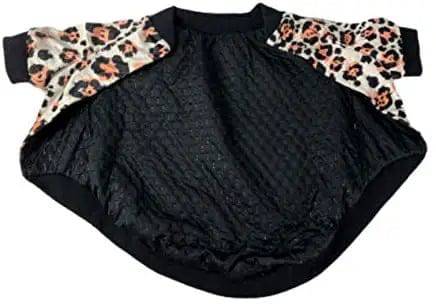 Furr-Baby Gifts Leopard Print Satin Jacket