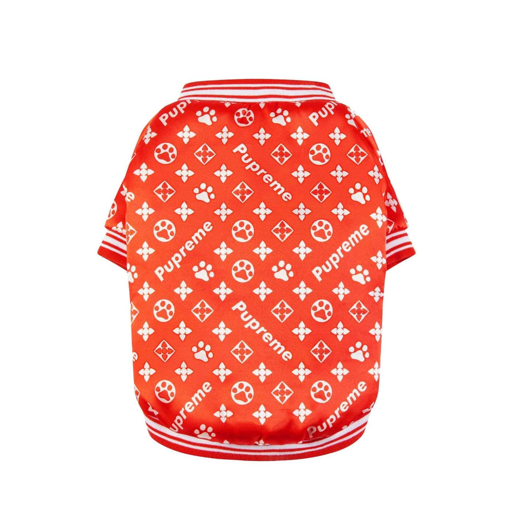 Furr-Baby Gifts Pupreme Print- Luxury Bomber Jacket