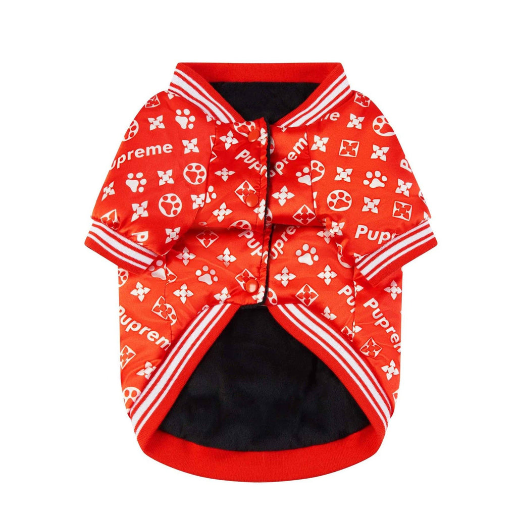 Furr-Baby Gifts Pupreme Print- Luxury Bomber Jacket