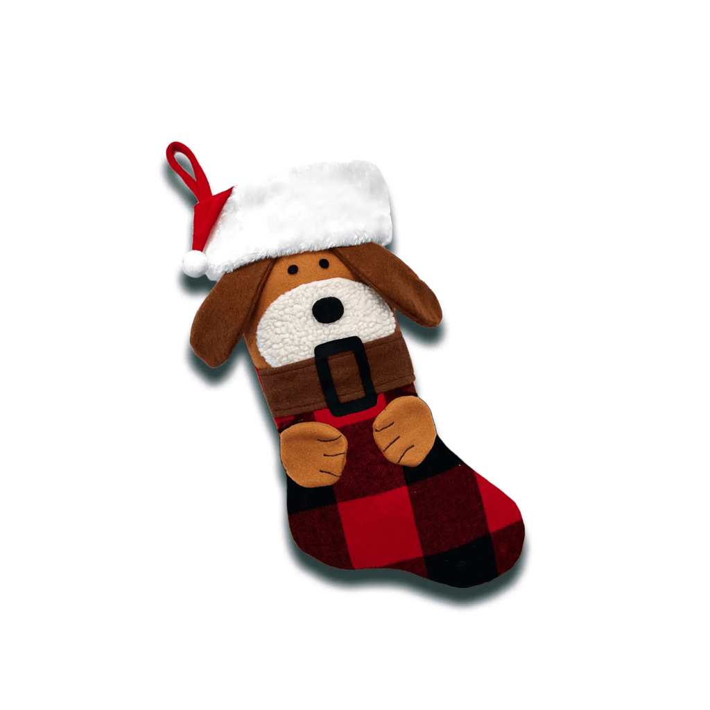 Gigi Seasons Our Floppy Eared Dog Christmas Stocking
