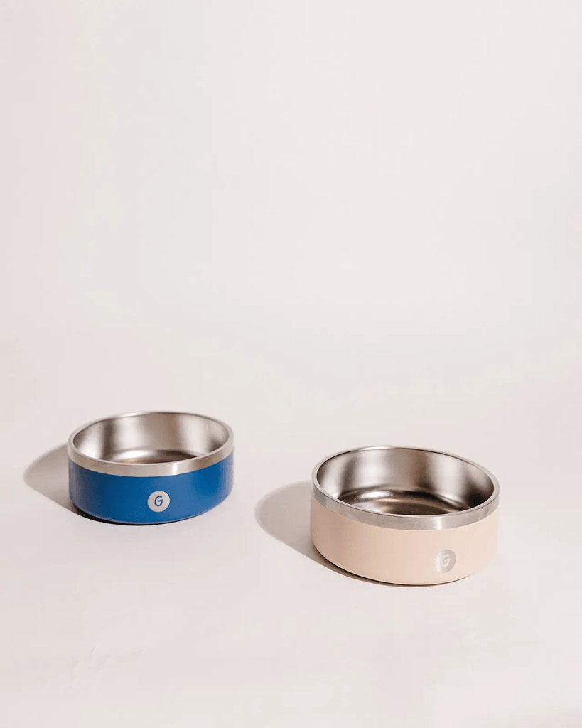 Good Trouble Stainless Steel Dog Bowl