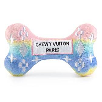 Haute Diggity Dog Dog Toys Pink Ombre Chewy Vuiton Bone