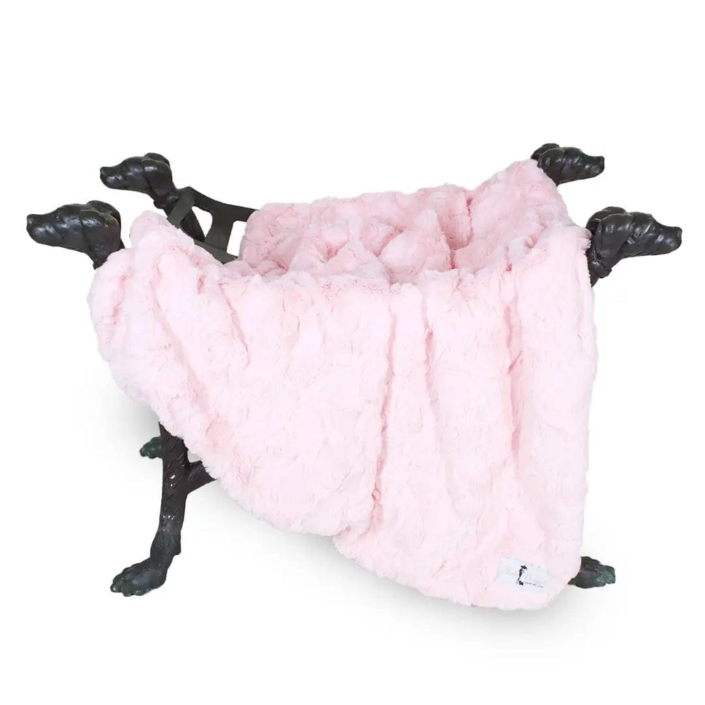 Hello Doggie Baby Pink / S Bella Blanket
