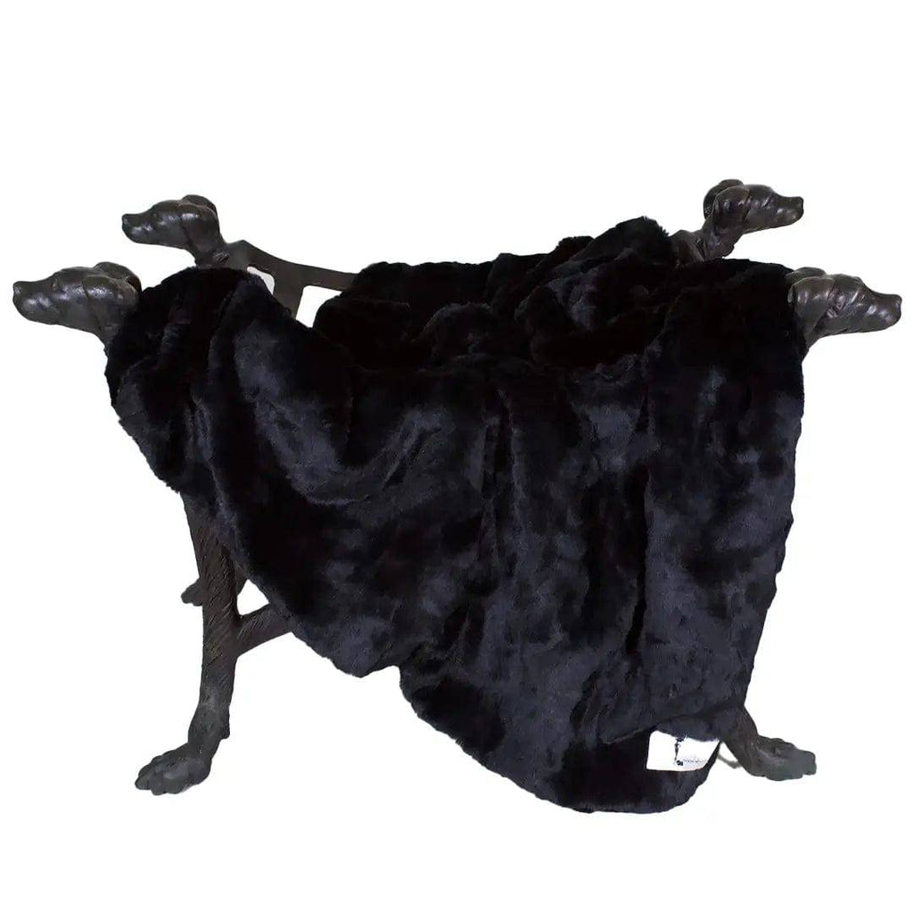 Hello Doggie Black / S Bella Blanket