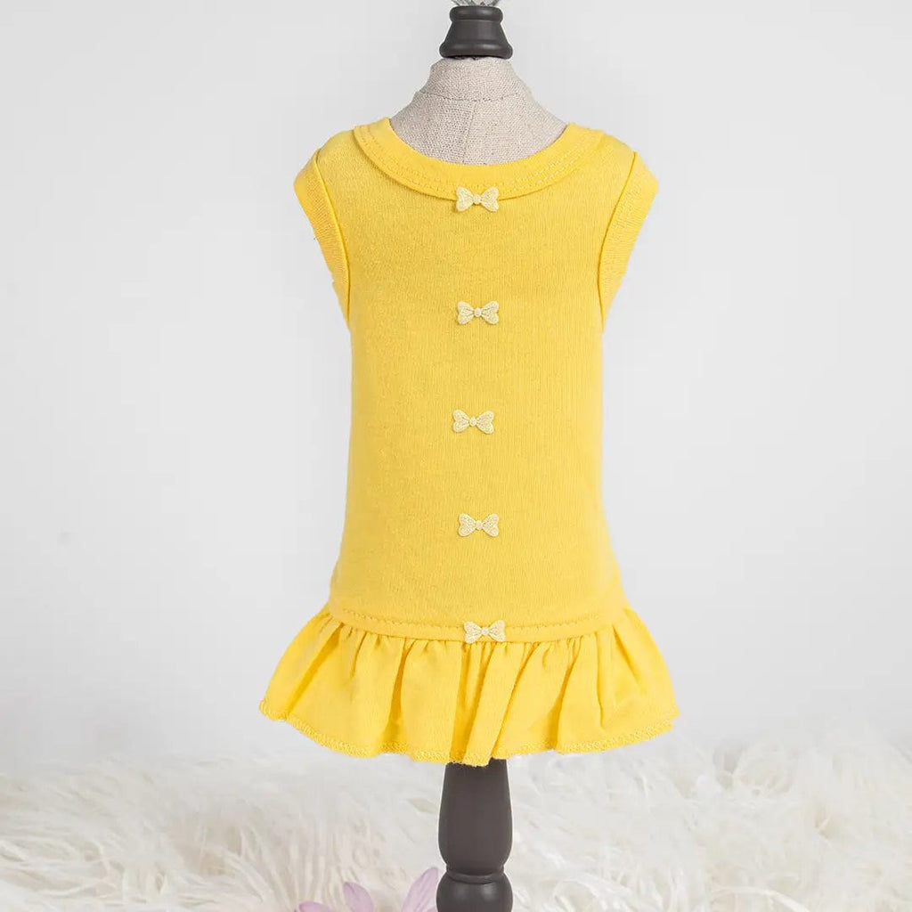 Hello Doggie Yellow / XXS Candy Dog Dress Collection