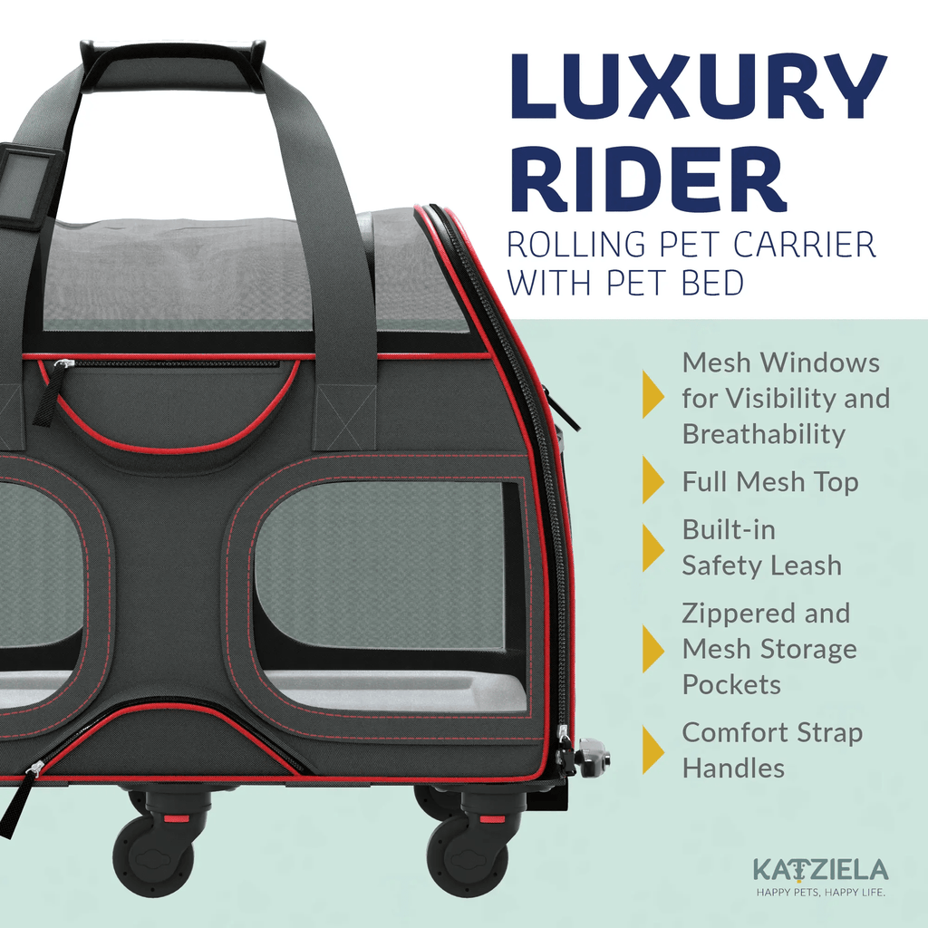 Katziela Luxury Rider - Black/Red