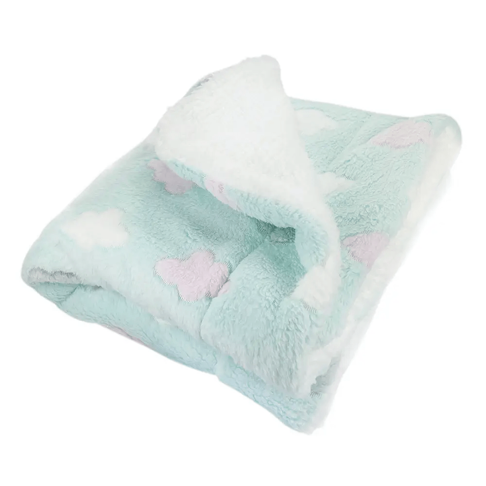 Klippo Double Layered Ultra Plush Fluffy Clouds Blanket