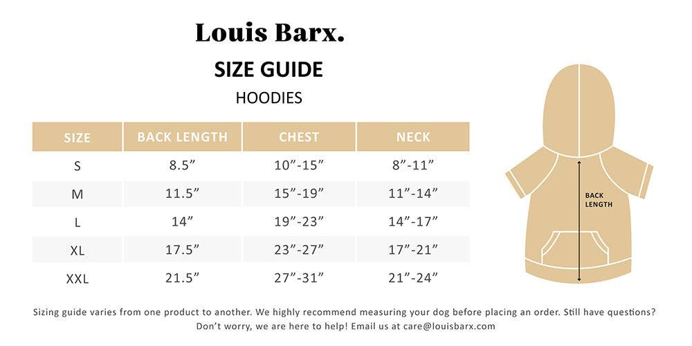 Louis Barx ALWAYS HUNGRY - Dog Hoodie
