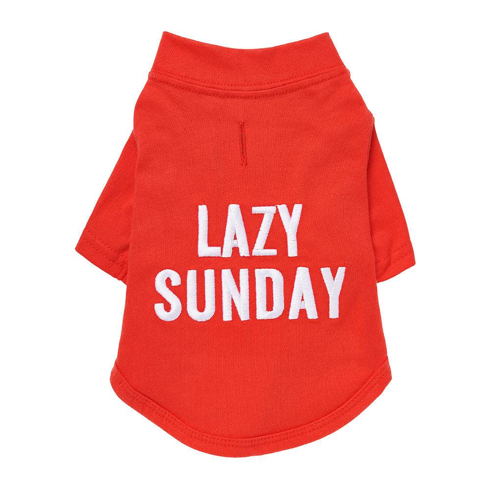 Louis Barx S Lazy Sunday - Dog Graphic T-Shirt
