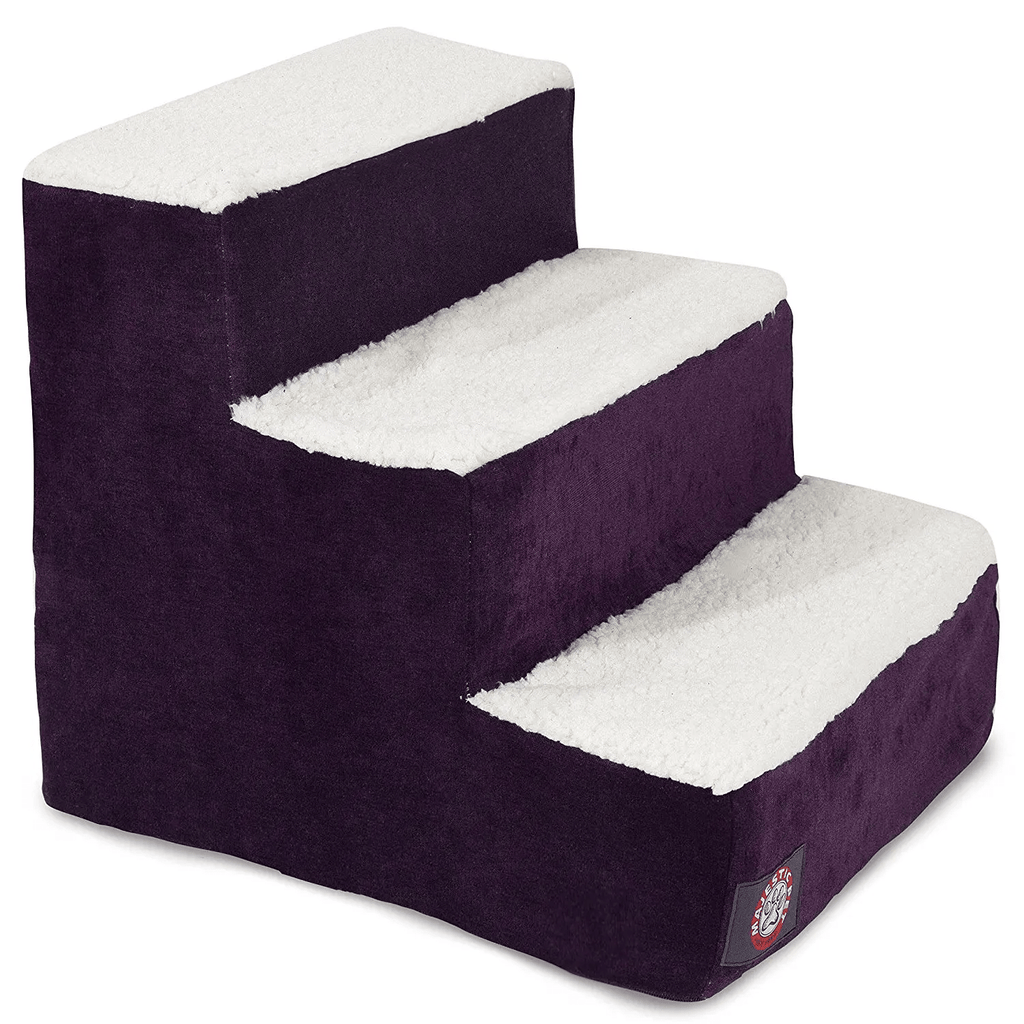 Majestic Pet Products S (3") / Aubergine Towers Pet Stairs Steps