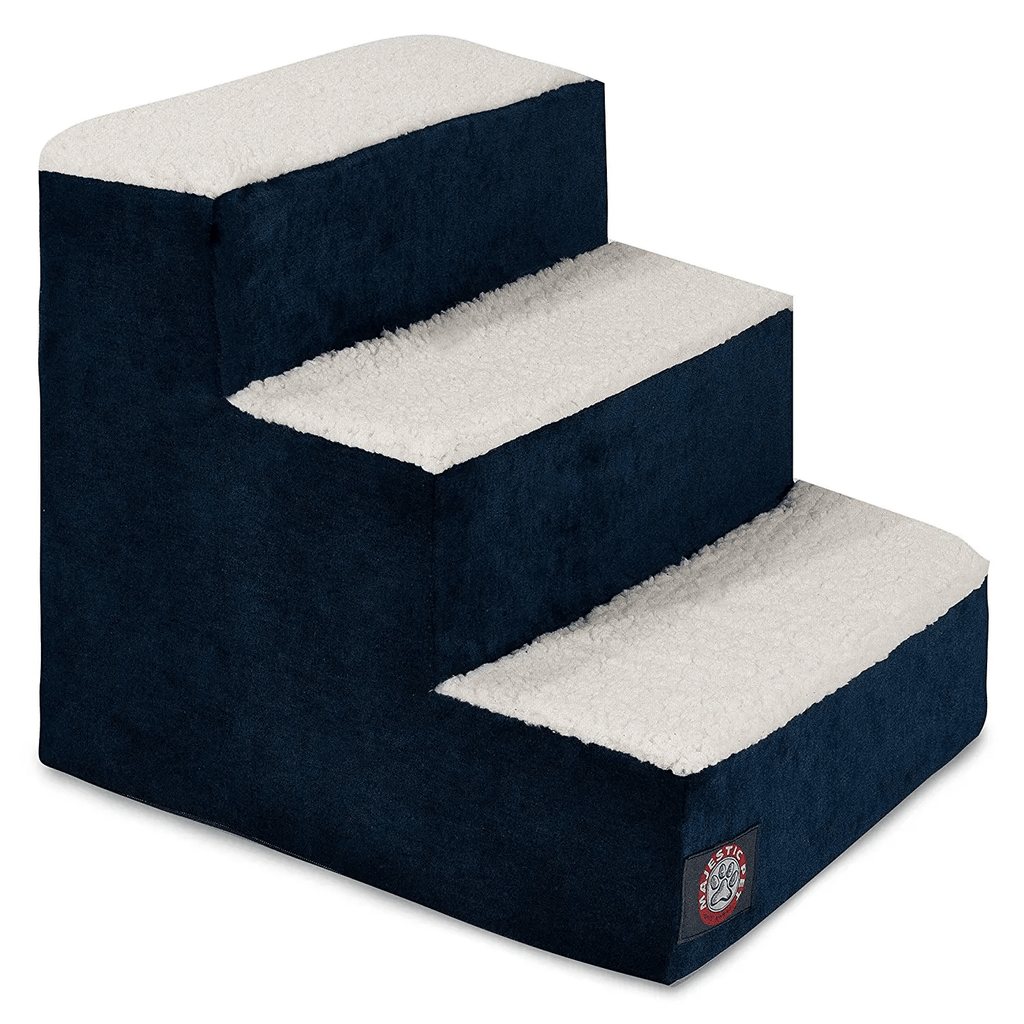 Majestic Pet Products S (3") / Navy Towers Pet Stairs Steps