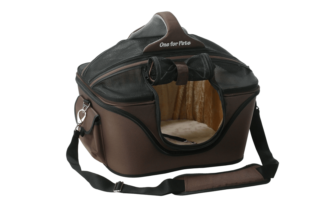 One for Pets S (Airlines Approved) / Brown The Deluxe Cozy Pet Carrier