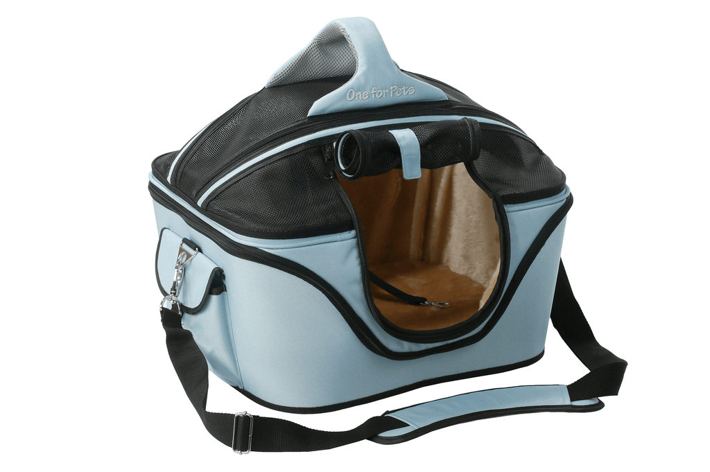 One for Pets S (Airlines Approved) / Powder Blue The Deluxe Cozy Pet Carrier