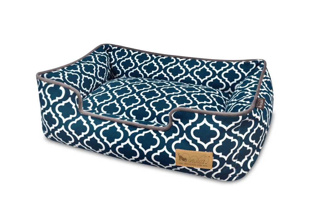P.L.A.Y. Pet Lifestyle and You Navy Blue / M Moroccan Lounge Bed