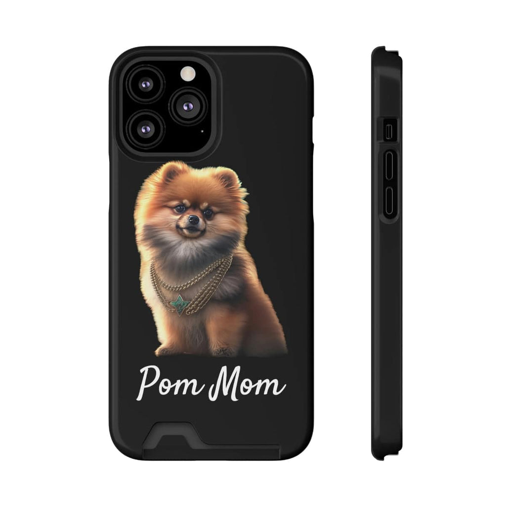 Pet Emporium Weston Phone Case iPhone 13 Pro Max / Glossy / Without gift packaging Pom Mom Phone Case With Card Holder
