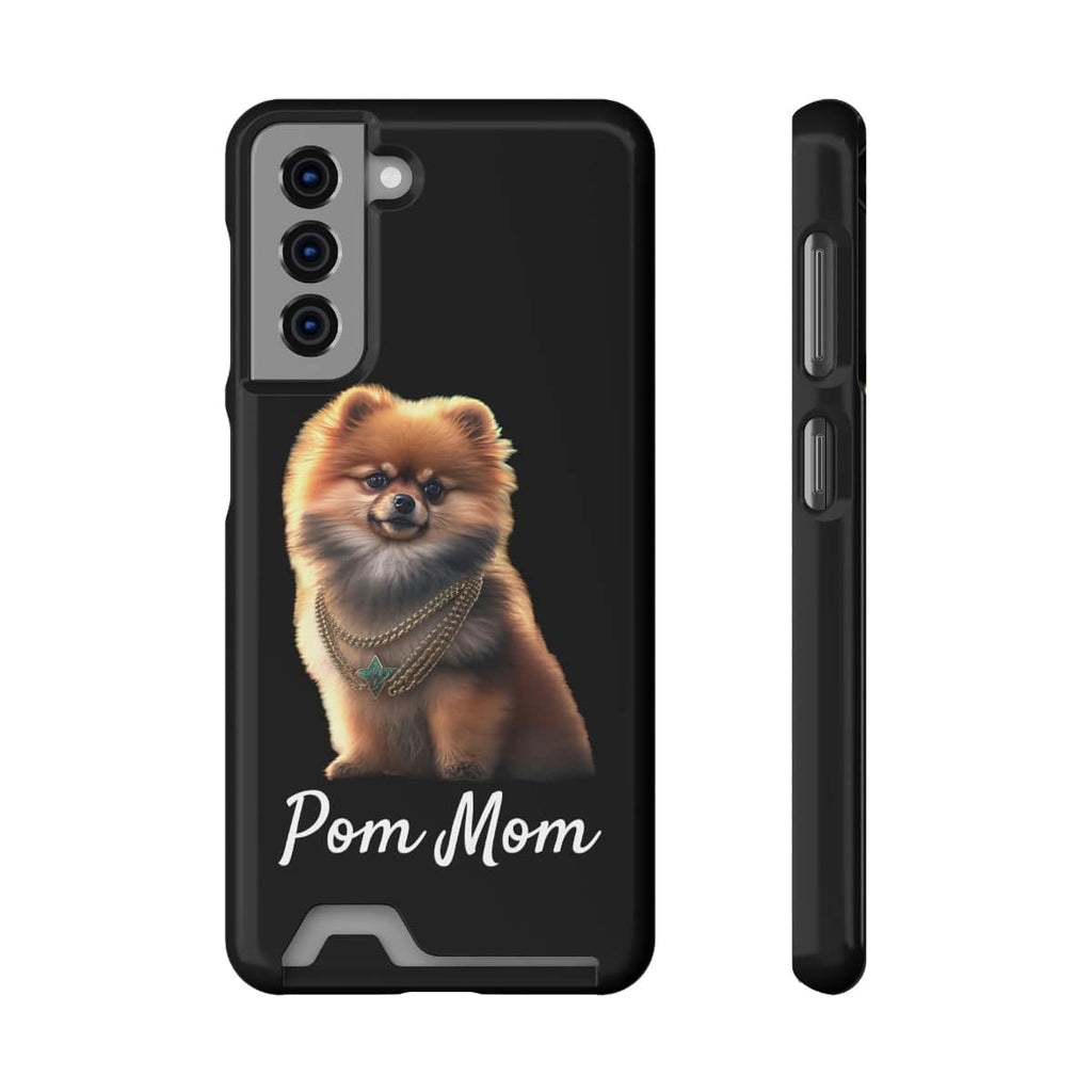 Pet Emporium Weston Phone Case Samsung Galaxy S21 / Glossy / Without gift packaging Pom Mom Phone Case With Card Holder