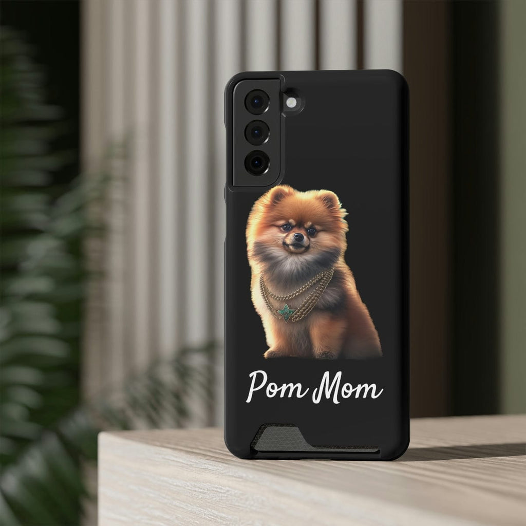 Pet Emporium Weston Phone Case Samsung Galaxy S21 Plus / Glossy / Without gift packaging Pom Mom Phone Case With Card Holder