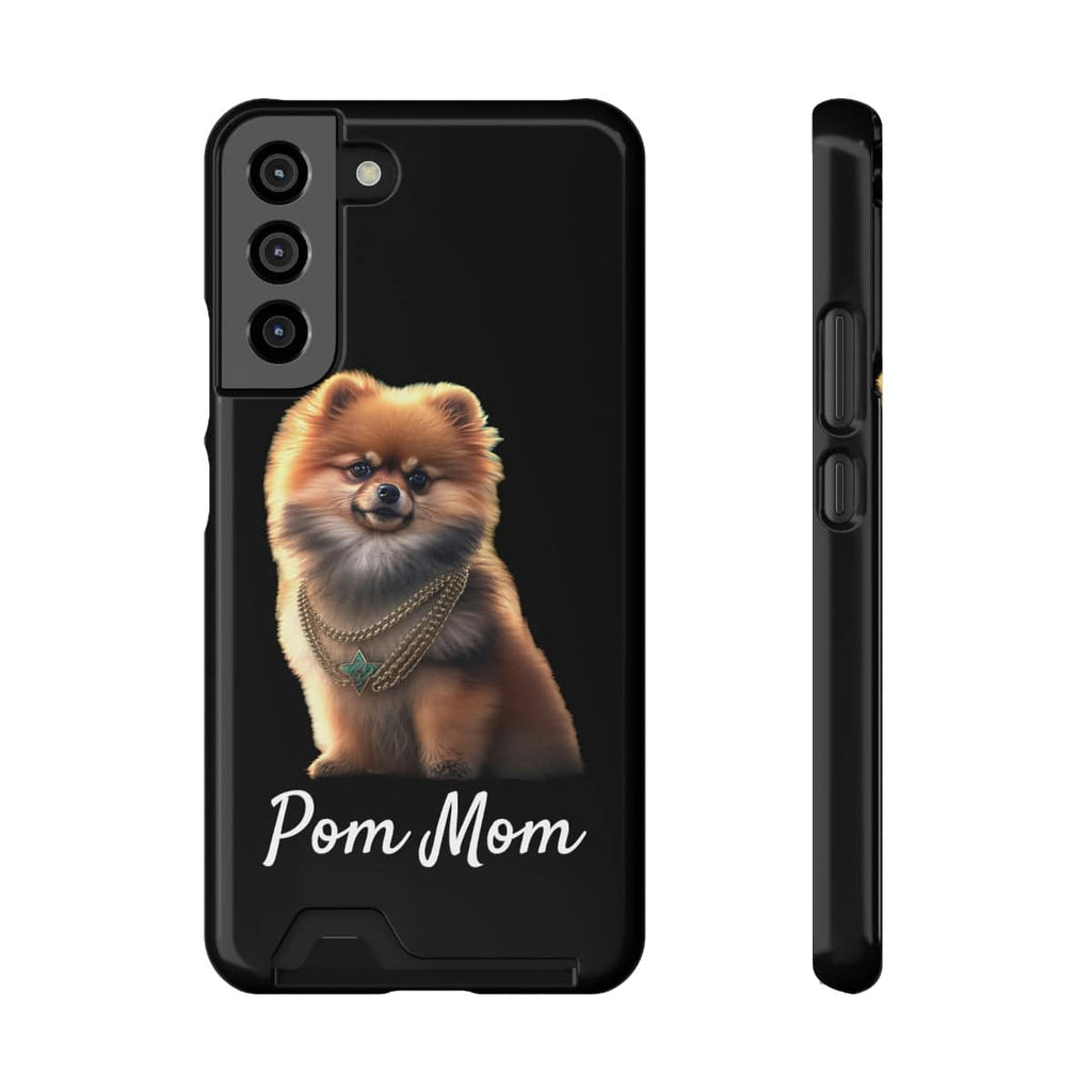 Pet Emporium Weston Phone Case Samsung Galaxy S22 Plus / Glossy / Without gift packaging Pom Mom Phone Case With Card Holder