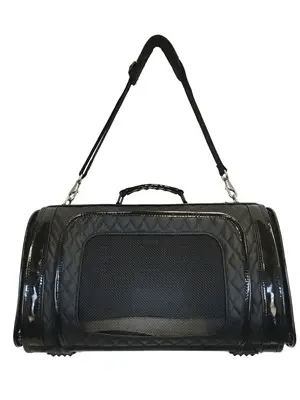 Petote Small / Black Quilted Kelle