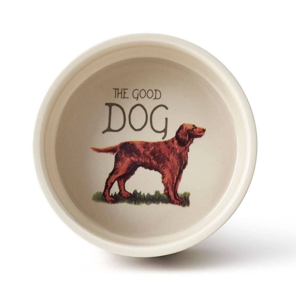 PetRageous Designs Pet Derby Dog Bowl, Natural