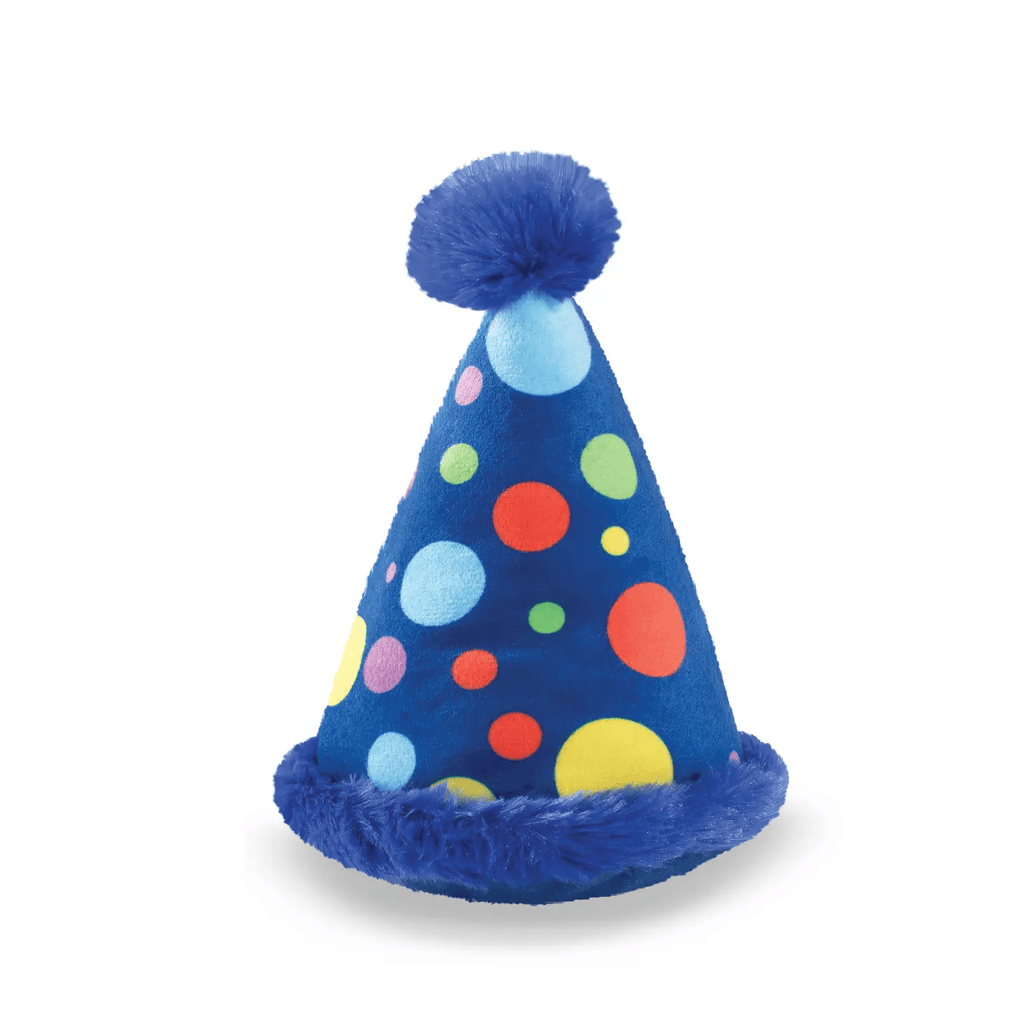 Petshop by Fringe Studio Plush Dog Toy - Party Hat Small