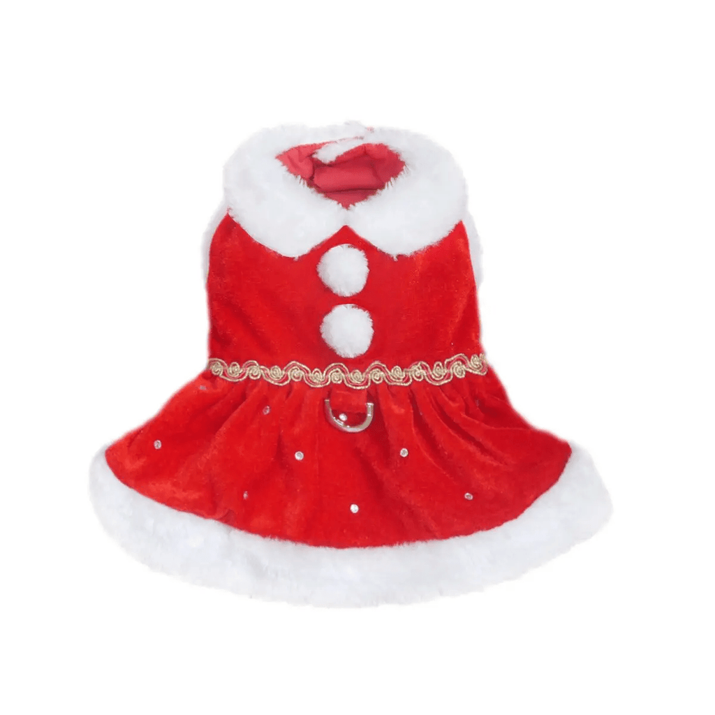 Pooch Outfitters L Dear Santa Dress