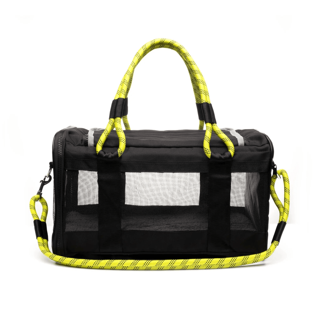 Roverlund S / Black / Yellow Out-of-office Pet Carrier
