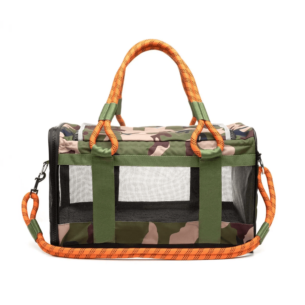 Roverlund S / Camo / Orange Out-of-office Pet Carrier